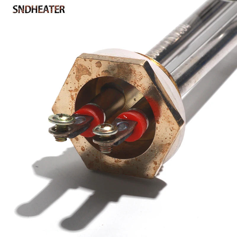 Description Picture 4 of itemSNDHEATER AC110V/20V/380V 304SS Tubular Electrical Heater Element DN25/32mm Induction Resistance Burning Pipe 1000W 2000W 3000W