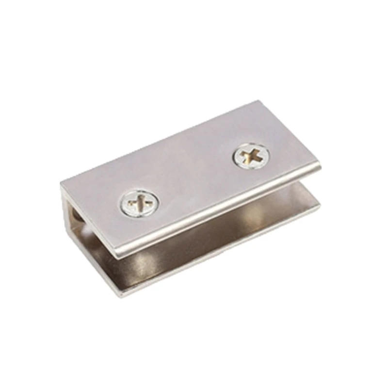 Description Picture 5 of itemGlass Cube Connectors L Clamp Holders Secure Glass Shelf Support Clip Simple Install for Aquariums & Showcases