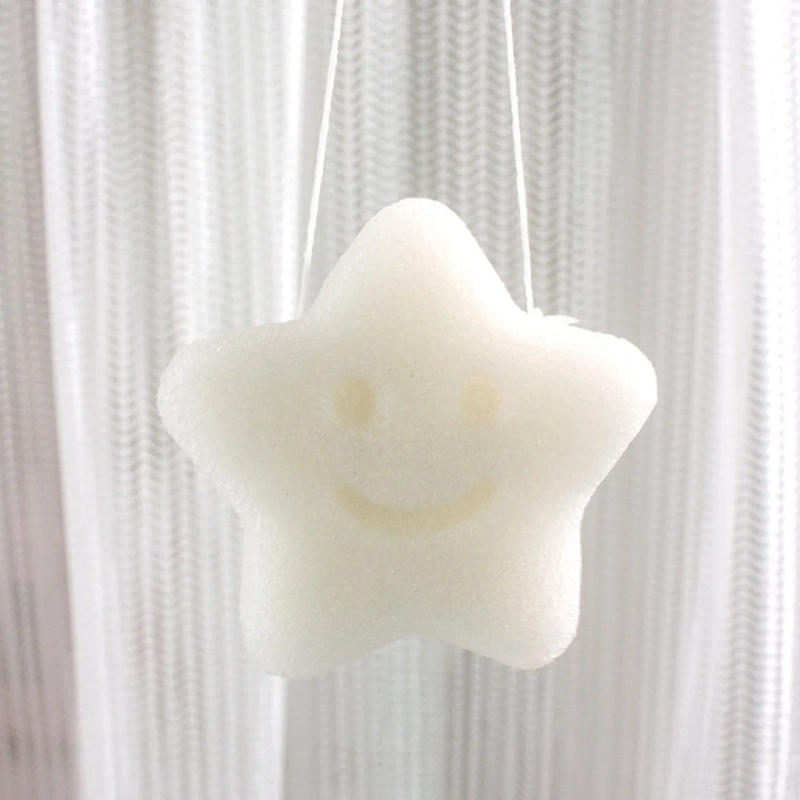 Description Picture 5 of item1pc Cute Baby Shower Sponge Cleanser Brush Konjac Harmless Shower Sponge for Face Washing Body Care Bath Rubbing Sponge BathTool