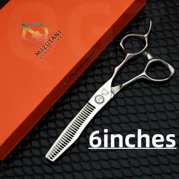 Mizutani Hairdressing Scissors VG10 steels 6.0 Inch Thinning Barber Tools Hairdressing tool set Professional thinning scissors