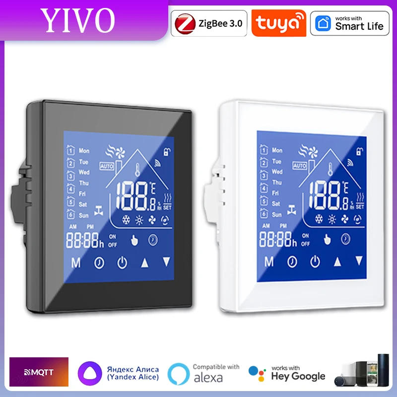 Description Picture 2 of itemTuya Zigbee3.0 Thermostat Smart LCD Electric Floor Water Heating Gas Boiler Temperature Controller Warm Alexa Google Home Yandex
