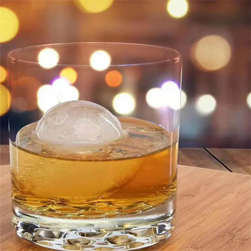 Description Picture 5 of itemNew Ice Ball Mold Ice Ball Maker DIY Ice Cream Moulds Whiskey Cocktail Sphere Round Ice Cube Mold Bar Party Kitchen Accessories
