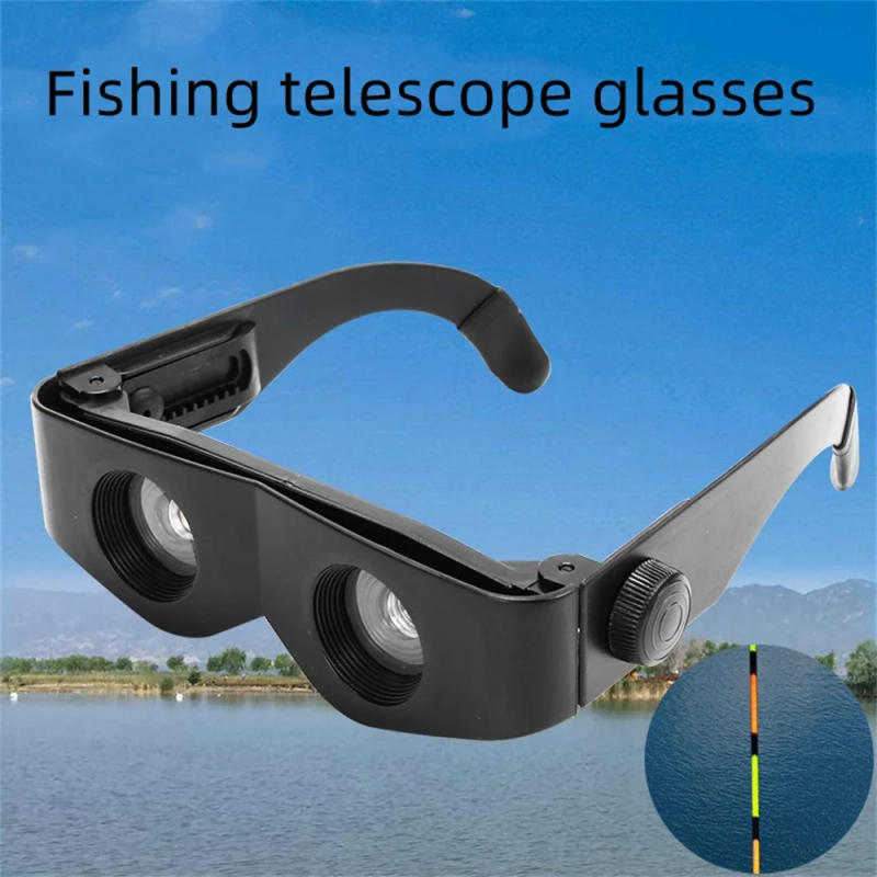 Description Picture 4 of itemTelescope Glasses Hands-Free Fishing Sunglasses Outdoor Glasses Telescopic Magnifier Binoculars For Sports Sightseeing Fishing