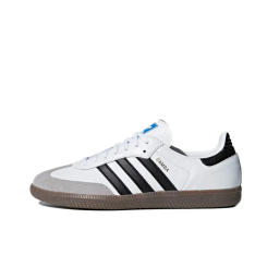 adidas originals SAMBA OG Comfortable and lightweight casual fashion low-top board shoes for men and women White