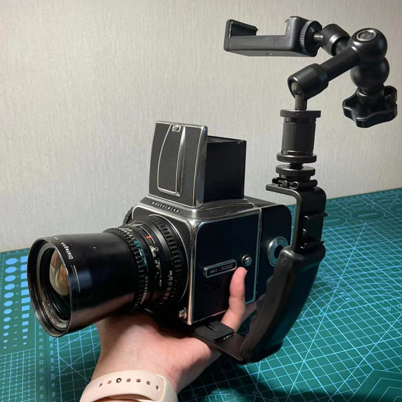 Description Picture 3 of itemFilm Camera Mobile Phone Overhead Shooting Waist Level Viewfinder Bracket Support Phone Overhead View Video Recording Solution