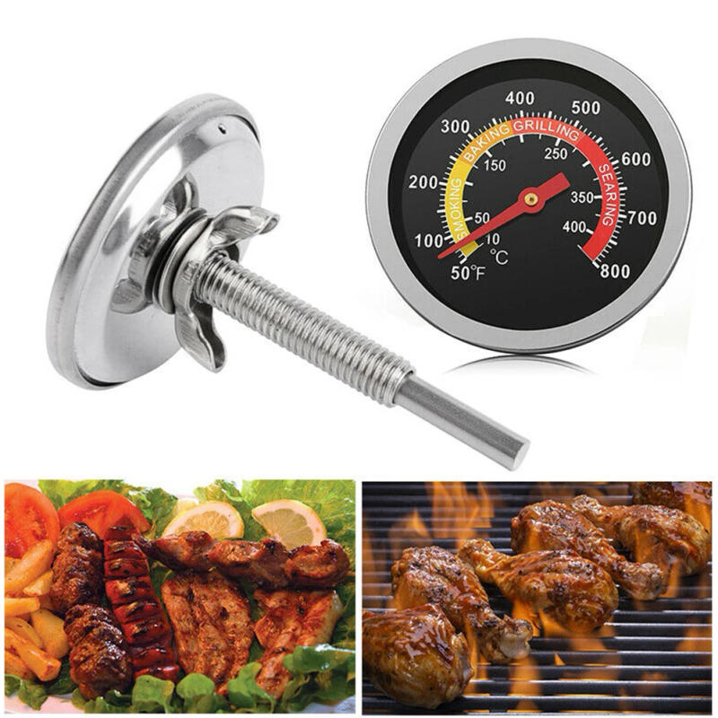 Description Picture 2 of itemBarbecue Thermometer Smoker Grill Temperature Gauge Oven Temp Gauge 10~400℃ BBQ Cooking Food Probe Grill Oven Kitchen Tools