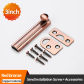 3 inch Red bronze
