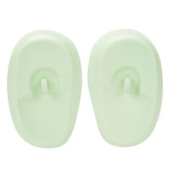 Silicone Hair Dye Ear Covers Reusable Ear Protector Hightlight Ear Shower Caps Waterproof for Shower Salon Bathing Shower Spa