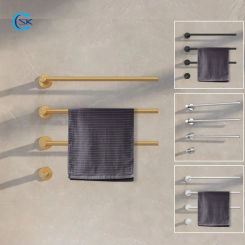 Bathroom Smart Thermostatic Towel Warmer 304 Stainless Steel Electric Heated Towel Rail Hidden Wires Electric Towel Rack