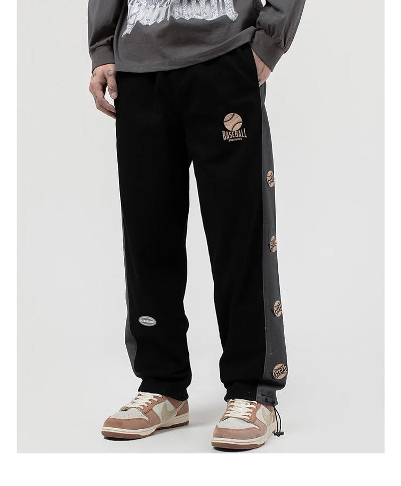 Description Picture 6 of itemVintage Hip-Hop Explosive Street Feeling Casual Pants Embroidery