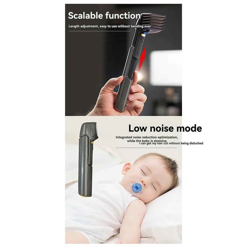 Description Picture 2 of itemAA20-Multifunctional Electric Hair Clipper Men's Shaver 5In1 Electric Hair Trimmer Body Beautifier