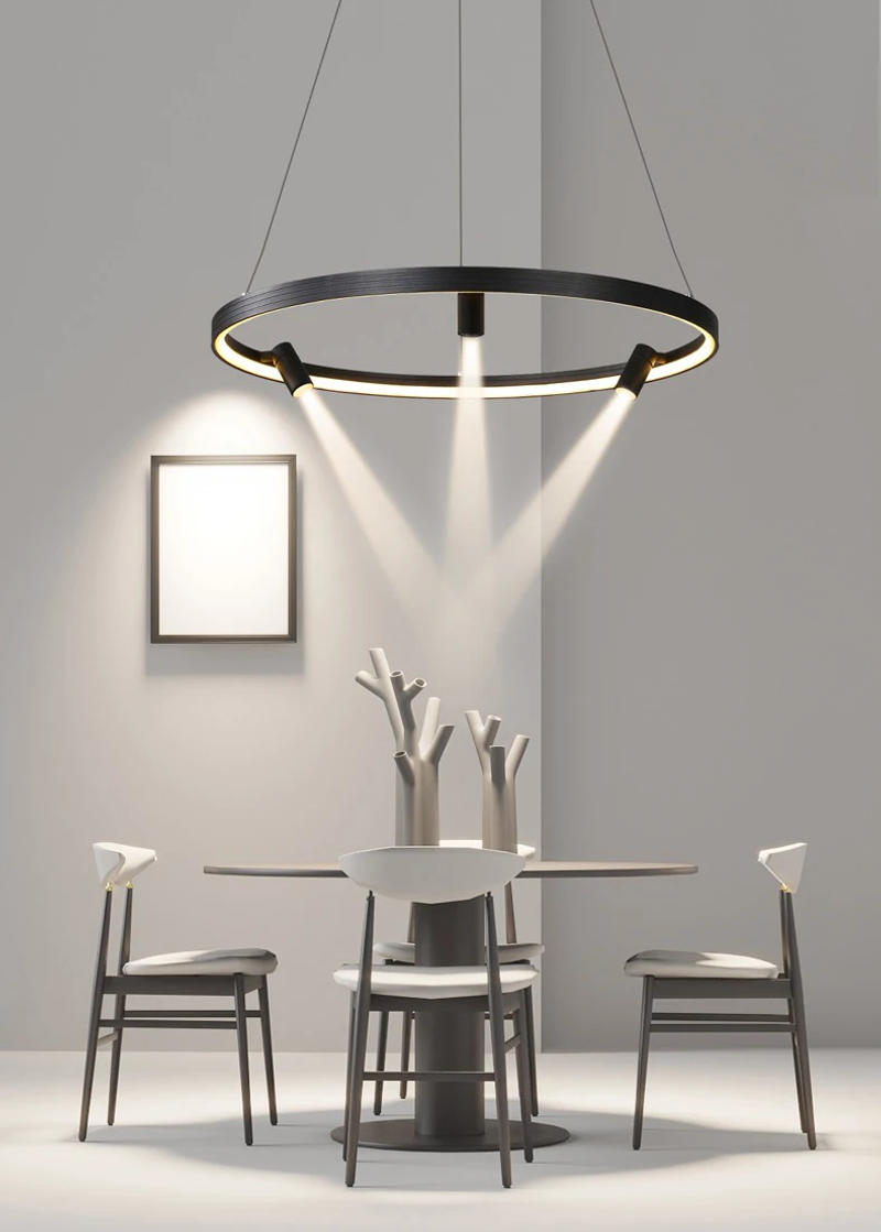 Description Picture 5 of itemModern dine dining room Pendant lights indoor lighting Ceiling lamp hanging light led Chandeliers for living room indoor lightin