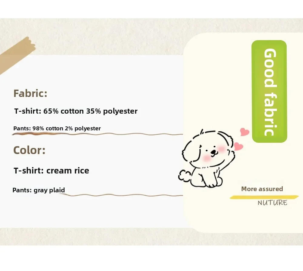 Description Picture 3 of itemChildren's Cartoon Tank Top 2025 New Summer Boys' Korean Edition Sleeveless T-shirt Baby Fashion Checkered Shorts