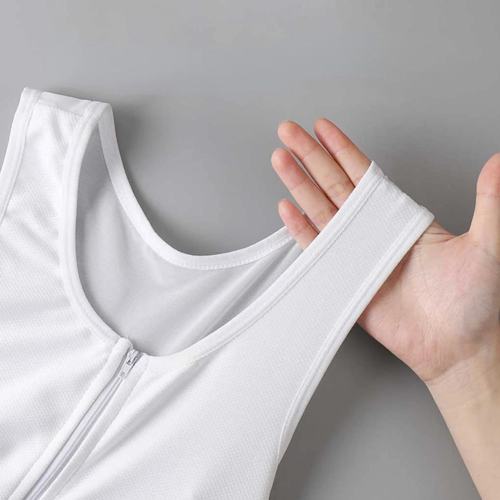 Description Picture 5 of itemTank Top Tomboy Vest Shirt Chest Binder Trans Underwear Strengthen Bandage Reinforced Short Corset Breathable Female