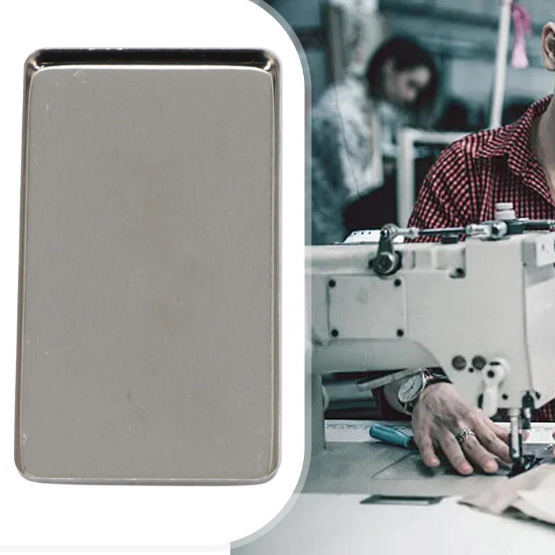 Description Picture 4 of itemBlack Rectangle Sewing Needle Storage Case Magnetic Embroidery Needles Holder Buttons Pins Workbox Box For iron Material