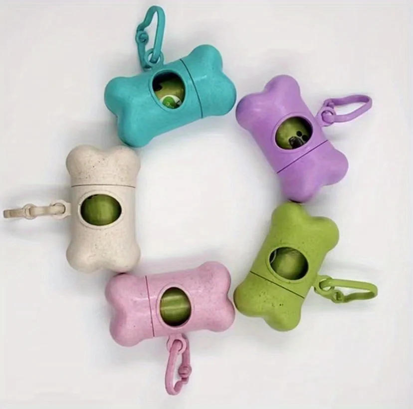 Description Picture 6 of itemWalk-Dog Garbage Bag Box Pet Waste Disposal Holder Dispensers Poop Bags Set Trash Cleaning Supplies Pet Poop Bags Dispenser