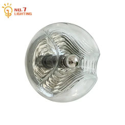 Designer Vintage Bauhaus Medieval Wavy Glass Wall Lamp LED G9 Home Decor Aisle Living/dining Room Bedroom Bedside Background Bar