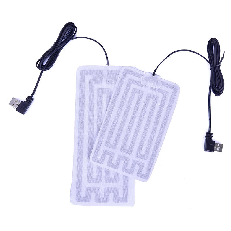 Description Picture 4 of item1pc Heating Pad Hand Warmer Heated Insole USB Heating Film Electric Heat Mat