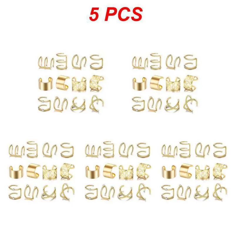 1~10PCS Gold Silver Viking Hair