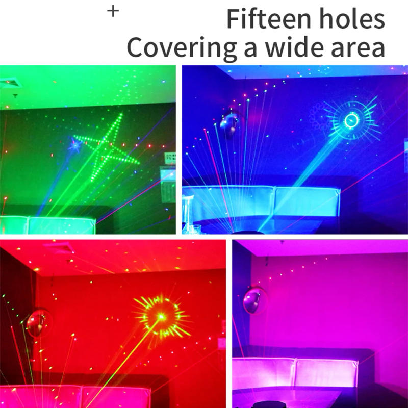 Description Picture 6 of itemProfessional Stage Light RGB Remote Control Atmosphere Lamp (EU)