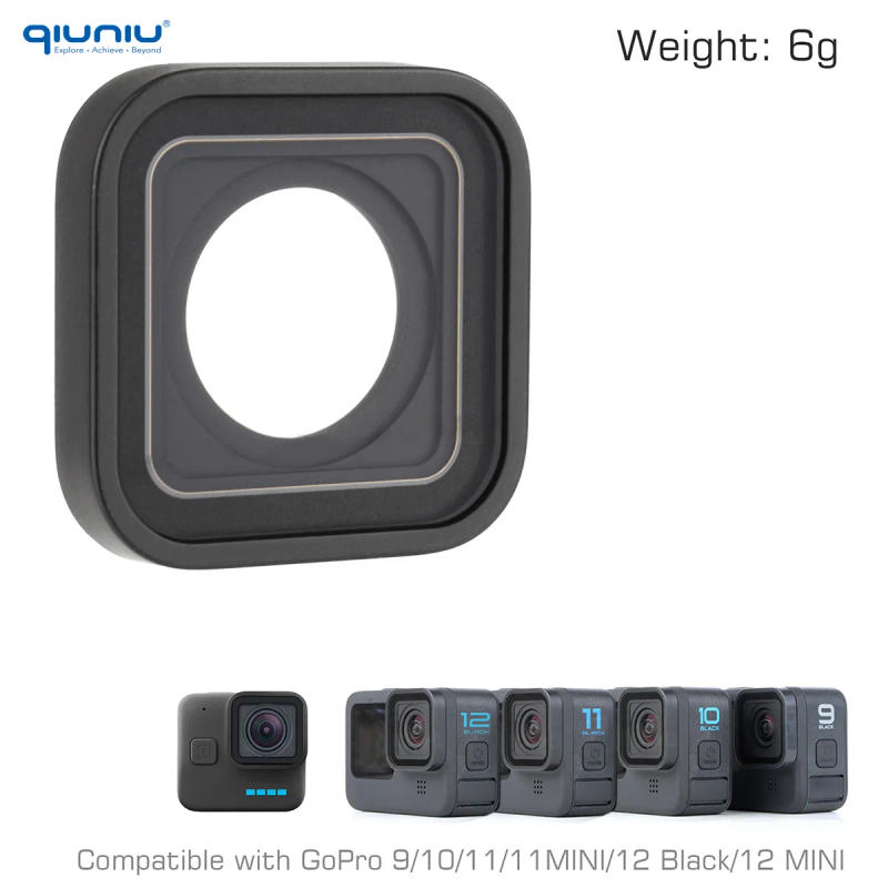 Description Picture 5 of itemReplacement Protective Lens Cover for GoPro Hero 9 10 11 12 Black MINI 10m Waterproof Glass Protector Lens Cover Repair Part