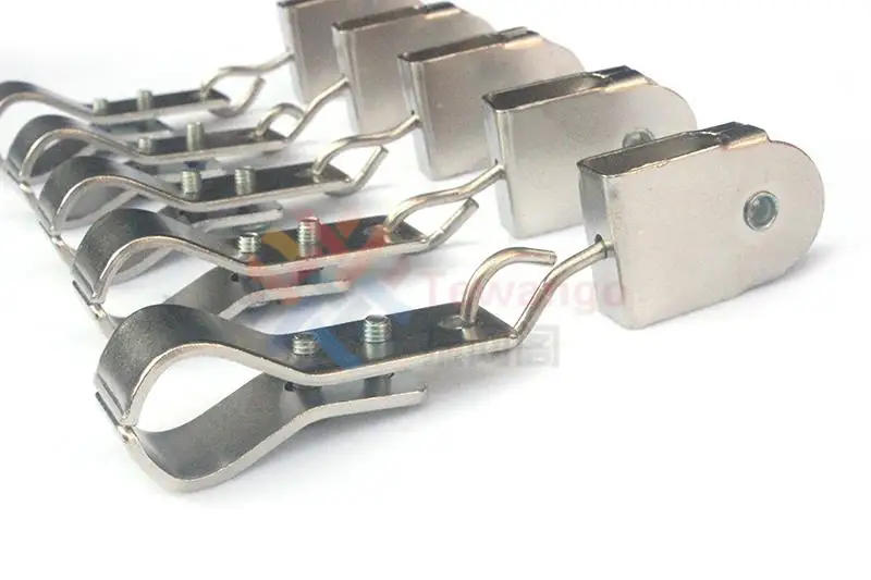 Description Picture 6 of itemWave Shade Net installation Accessories 10Pcs Wire Cord Mobing Plastic/Steel Wheel +Pipe Fasteners Fabric Holding Tube Clamp x10