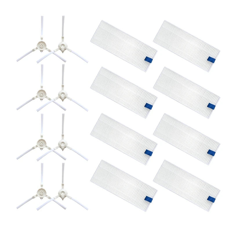 Description Picture 2 of itemReplace Side Brush Filters For Tefal Rowenta Explorer 20 40 50 75 RG7687/RR7687WH Serie Force  X3 Robotic Vacuum