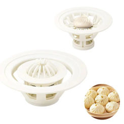 Baozi Maker Machine Mold DIY Pastry Pie Dumpling Making Mould  for Home Kitchen Beginners Super Easy To Use & Clean Baking Tool