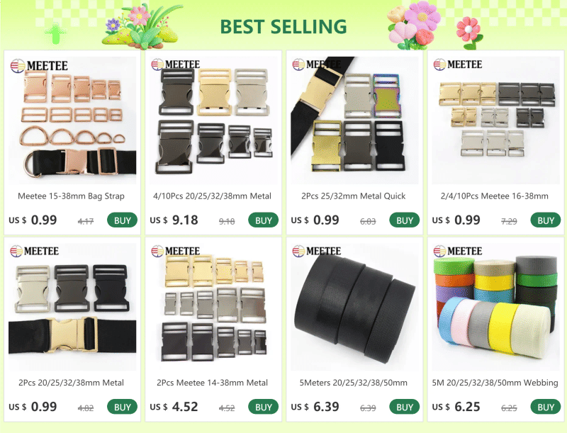 Description Picture 2 of item2Pcs 20/25/38mm Metal Quick Side Release Buckle for Garment Backpack Bag Strap Belt Clip Clasp DIY Clothing Hardware Accessories