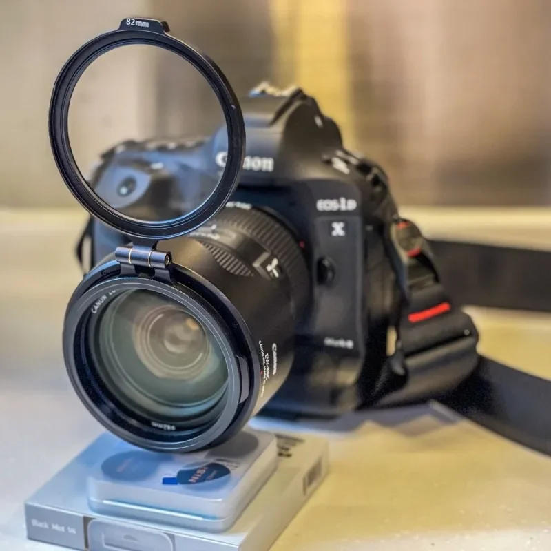 Description Picture 5 of item49/52/55/58/62/67/72/77/82mm Camera Lens Adapter Flip ND Filter Switching Bracket Quick Release Mount for Camera Nikon Sony Fuji