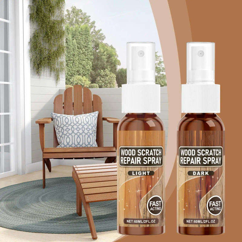 Description Picture 4 of itemWood Floor Scratch Repair Fast Acting Scratch Repair Spary Floor Polish and Restorer Natural Shine Removes Scratches Leaves