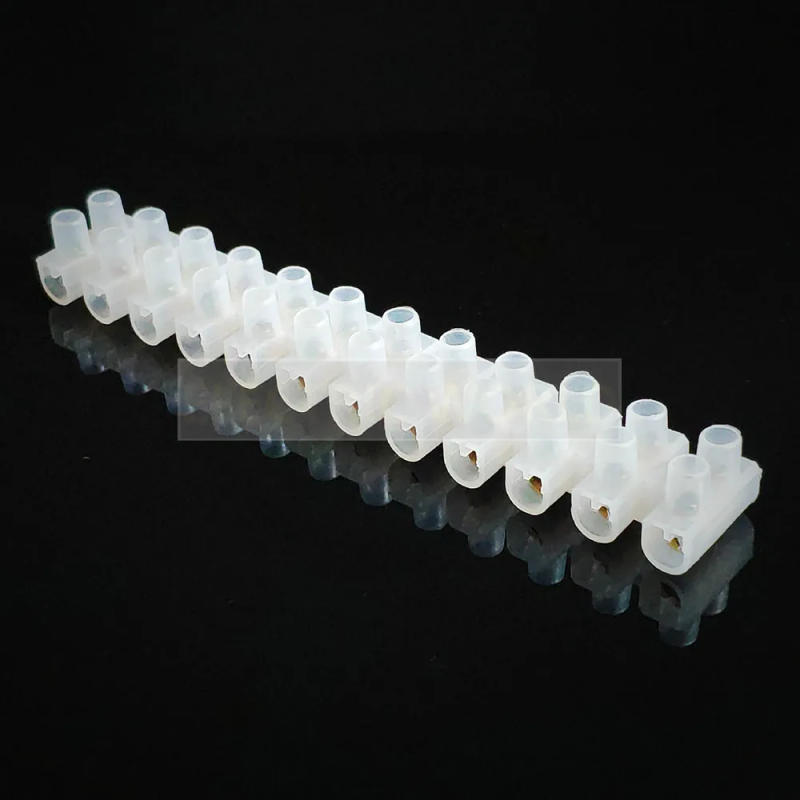 Description Picture 5 of itemelectric connector strip Wire connector Barrier Electirc Strip Block Terminal Plastic Screw terminal block connector