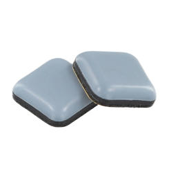 20 X Square PTFE Furniture Gliders Self Adhesive Sliders Floor Chair Sofa Mat Slider Pad Furniture Table Base Protectors