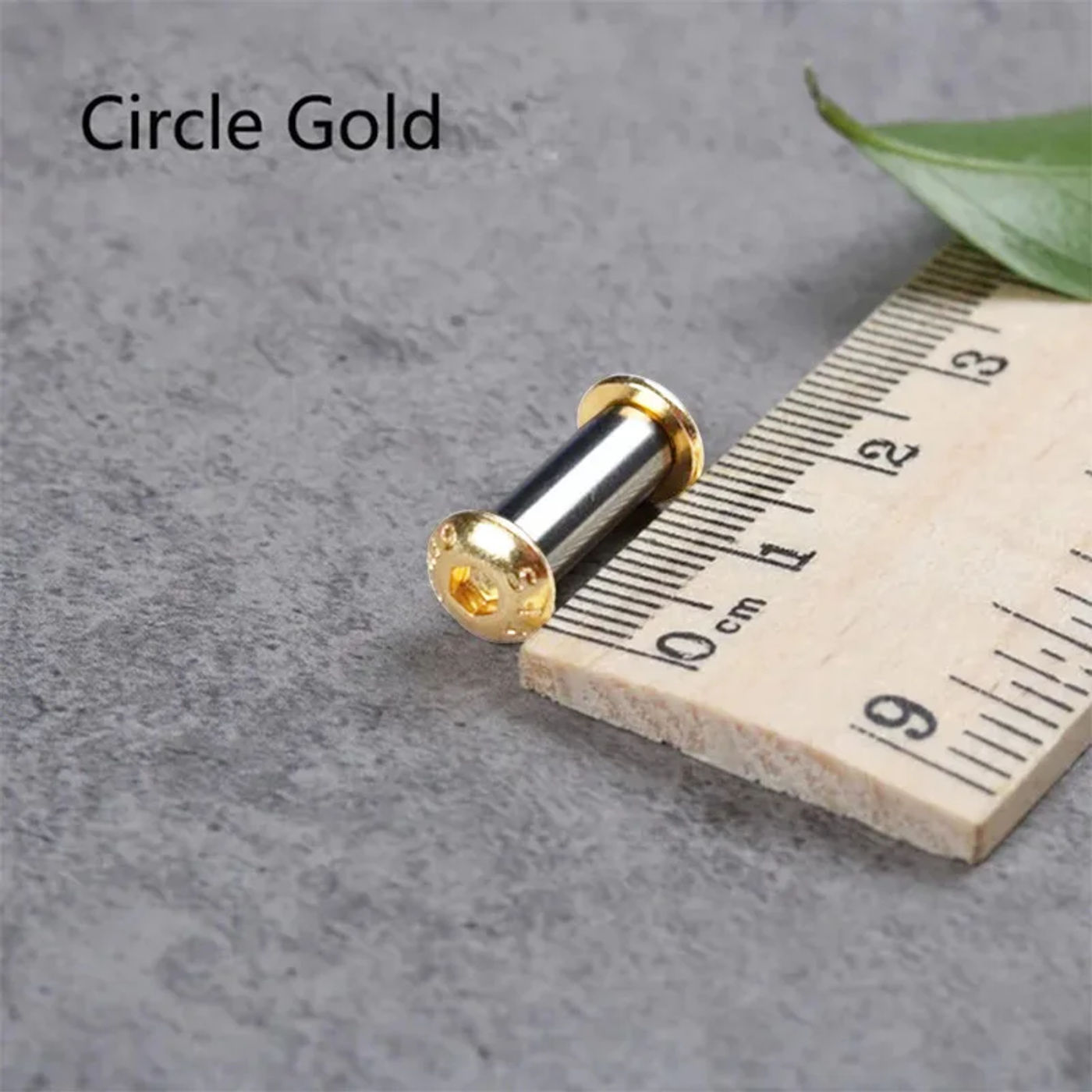 Description Picture 4 of item2sets M4 Knives screw Rivet For DIY tools material Knife handle plate Fastening Plum style Furniture processing screw