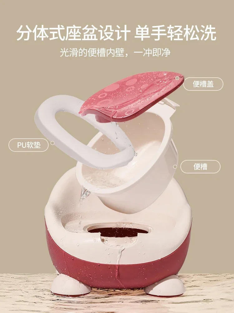 Description Picture 3 of itemChildren's Toilet Baby Boy and Girl Small t Stool Infant Urinal Potty