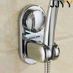 JJYY Adjustable hand shower bracket 5 corner shower bracket Ultra-strong vacuum suction cup shower bracket Suitable for Bathroom