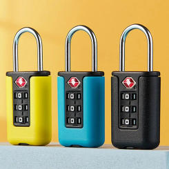 Cabinet Locker Security Tool Luggage Password Lock 3 Digit Combination Lock TSA Customs Code Lock Contrast Color Padlock