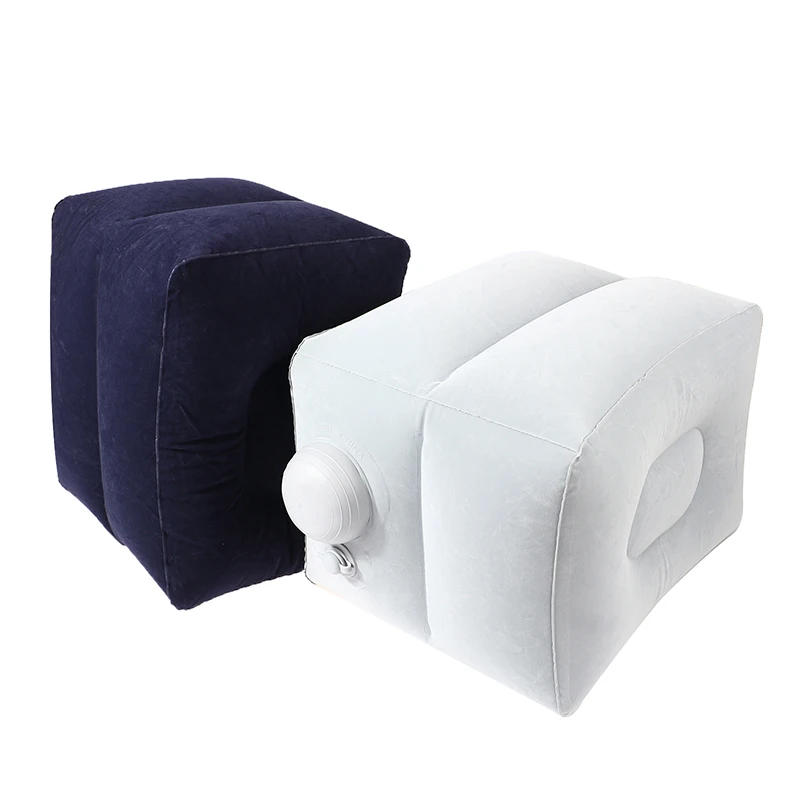 Description Picture 5 of itemInflatable Travel Pillow Foot Rest Kids Car Airplane Sleeping Bed Leg Support Height Adjustable Footrest Pillow for Long Trips