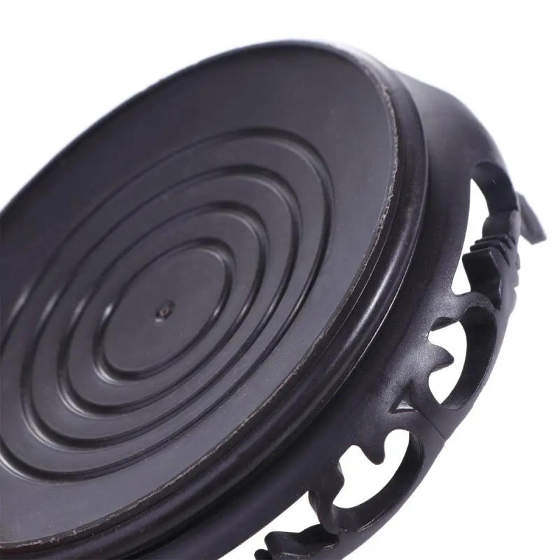 Description Picture 6 of itemThickened Flowerpot Base Planting Tool Antiqued Plastic Flowerpot Tray Not Easily Deformed Round Flowerpot Mat Office