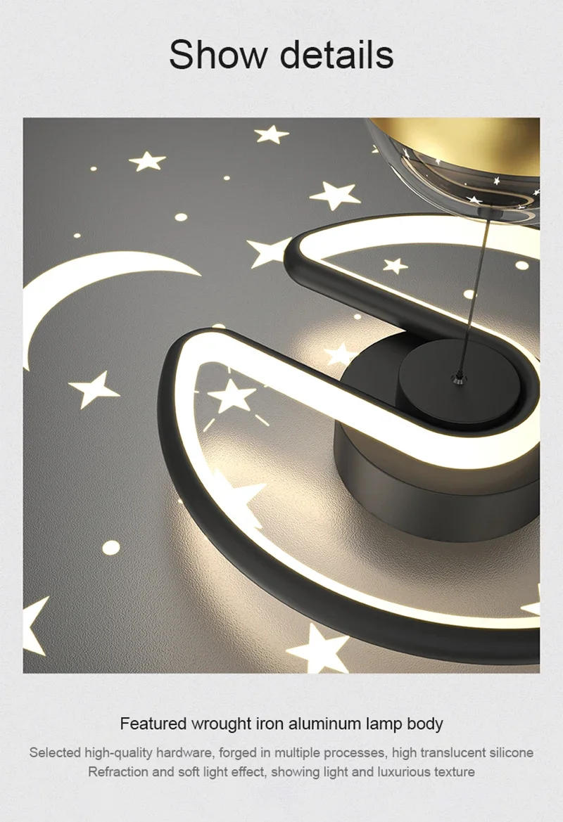 Description Picture 6 of itemModern LED Ceiling Light Indoor Lighting Bedroom Living Kitchen Dining Room Corridor Balcony For Home Decoretion Ceiling Lamp