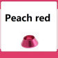 Peach red
