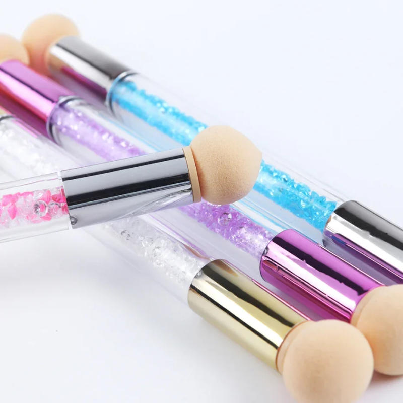 Description Picture 4 of itemNail Brushes Sponges Ombre Gradient Nail Art Brush Painting Drawing Dotting UV Gel Polish Double Headed Pen Manicure Tools