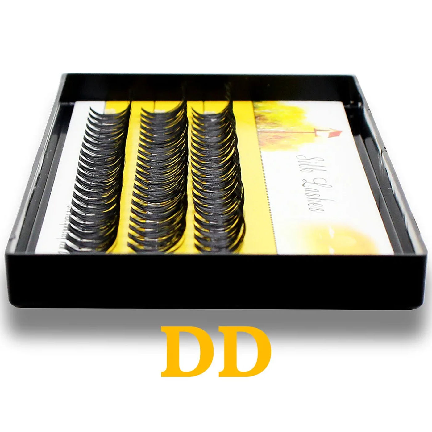 Description Picture 6 of itemHigh Quality 20D/30D Lashes Cluster Eyelash Extension Natural Long Black 3D Volume Faux Bunche Individual Grafting Makeup Cilias