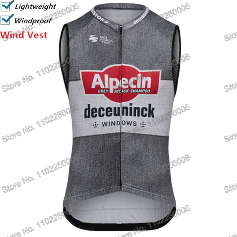 Description Picture 3 of itemAlpecin Deceuninck 2024 Cycling Vest Windbreaker Men Wind Vest Summer Road Race Bike Jersey Sleeveless MTB Women Bicycle Jacket