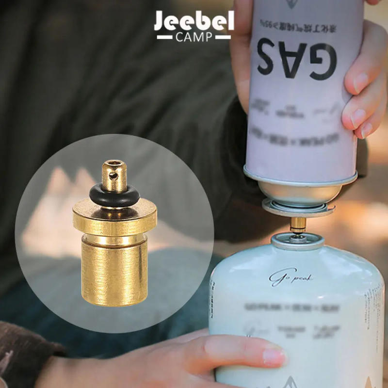 Description Picture 2 of itemGas Refill Adapter for Outdoor Camping Stove Gas Cylinder Gas Tank Gas Burner Accessories Hiking Inflate Butane Canister