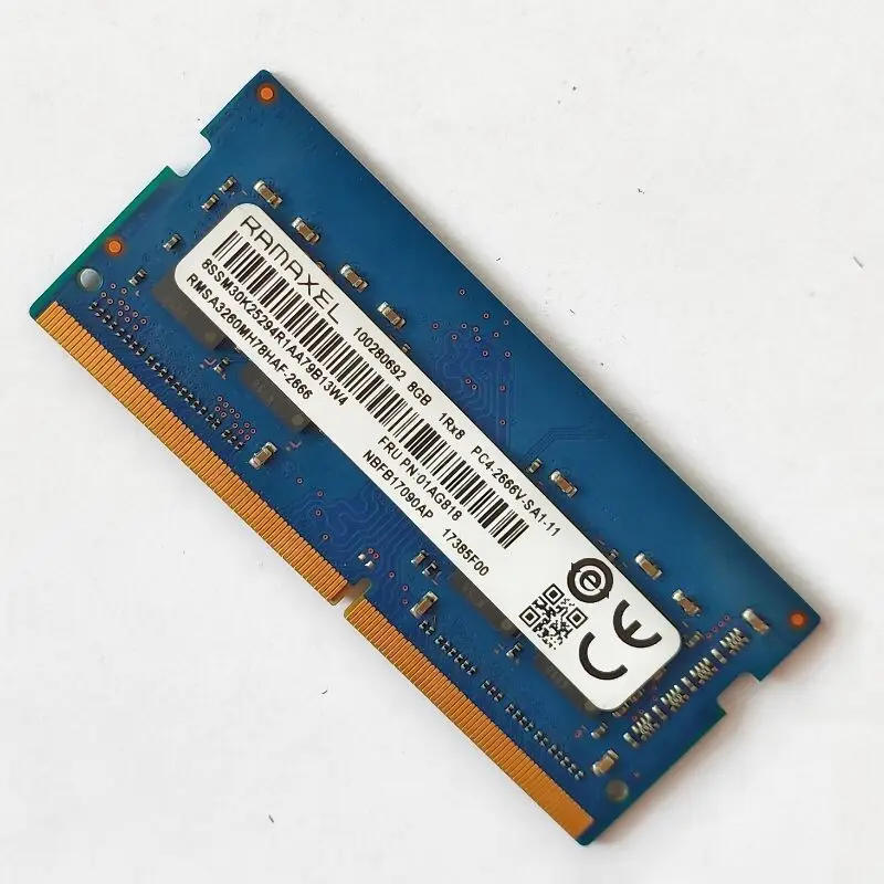 Description Picture 5 of itemRAMAXEL RAMS DDR4 8GB 2666MHz Laptop memory ddr4 8gb 1RX8 PC4-2666V-SA1-11 Notebook memoria SODIMM 1.2V 260PIN