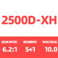 2500D-XH