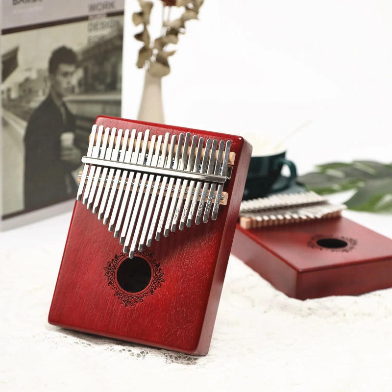 Description Picture 5 of itemKalimba Thumb Piano 17 21 Keys High Quality Mahogany Wood Portable Finger Piano Christmas Gifts With Accessory for Kids