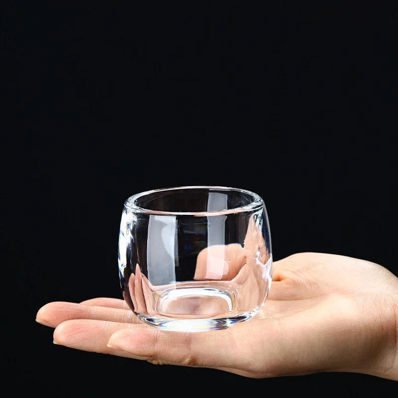 Description Picture 4 of item80ML lead-free  shot glass barware Whiskey Tumblers  Glassware for Bourbon home tea cups Clear Cocktail Glass Cup Water Glasses