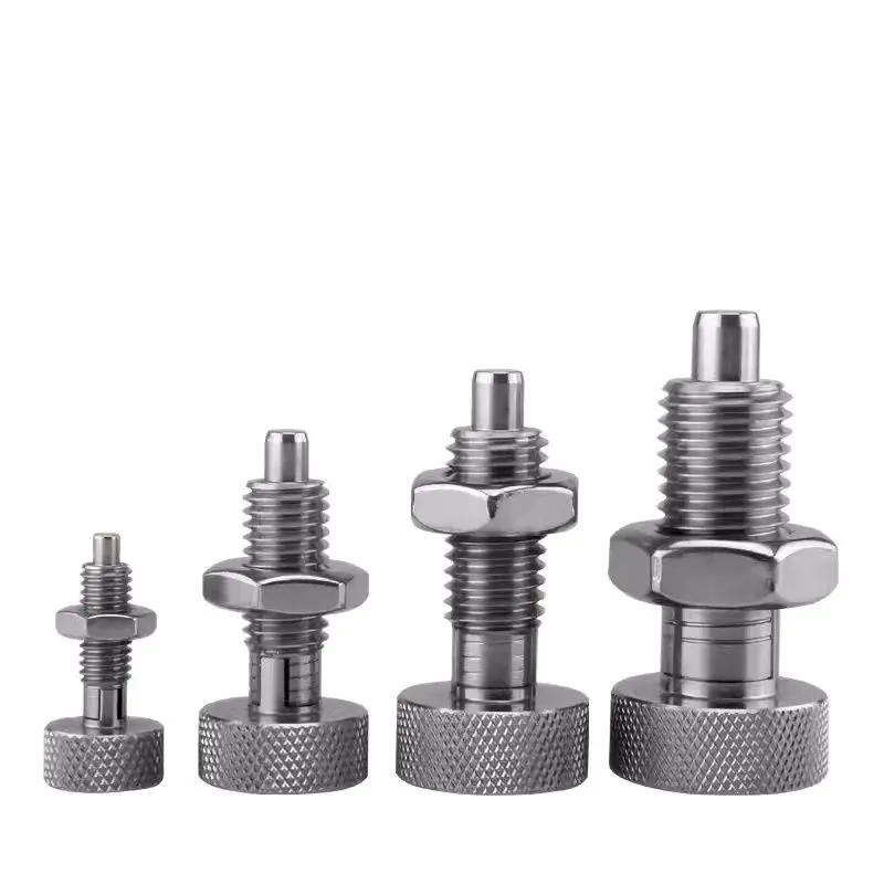Description Picture 3 of itemGN230-CN Stock stainless steel knurled knob plunger spring plunger self-locking type screw with nut